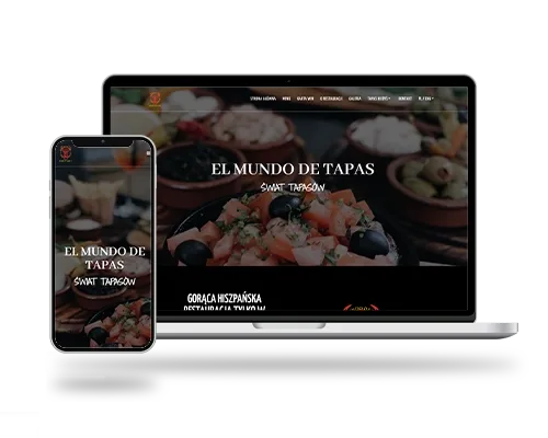 El Mundo de Tapas - strona internetowa (1)