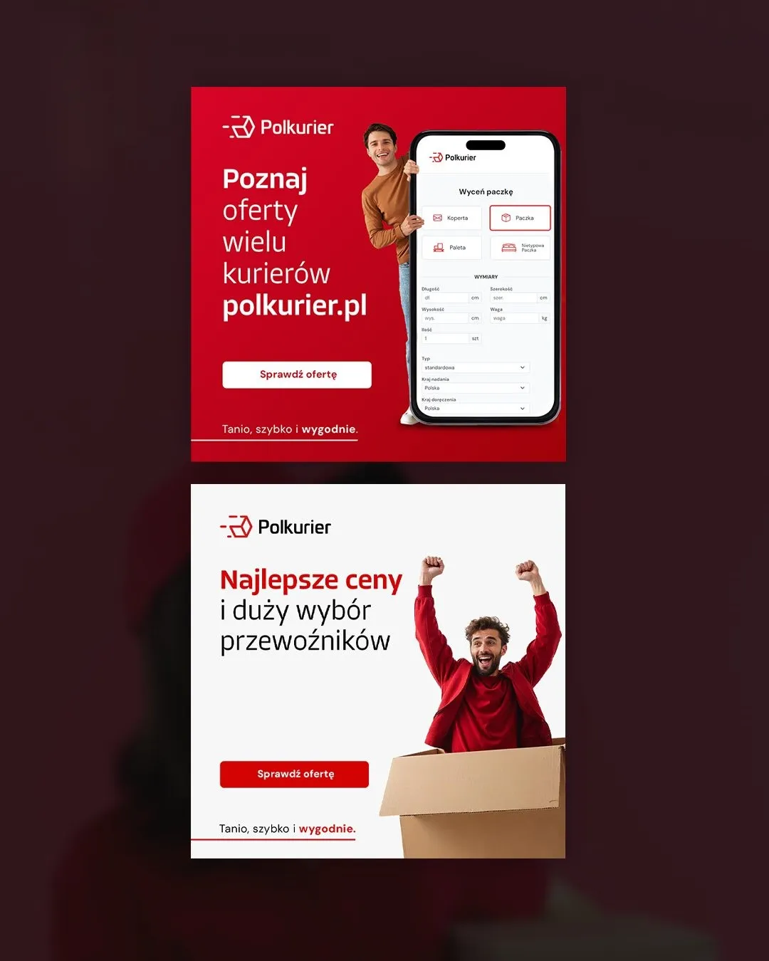 Polkurier - realizacja Projektywni