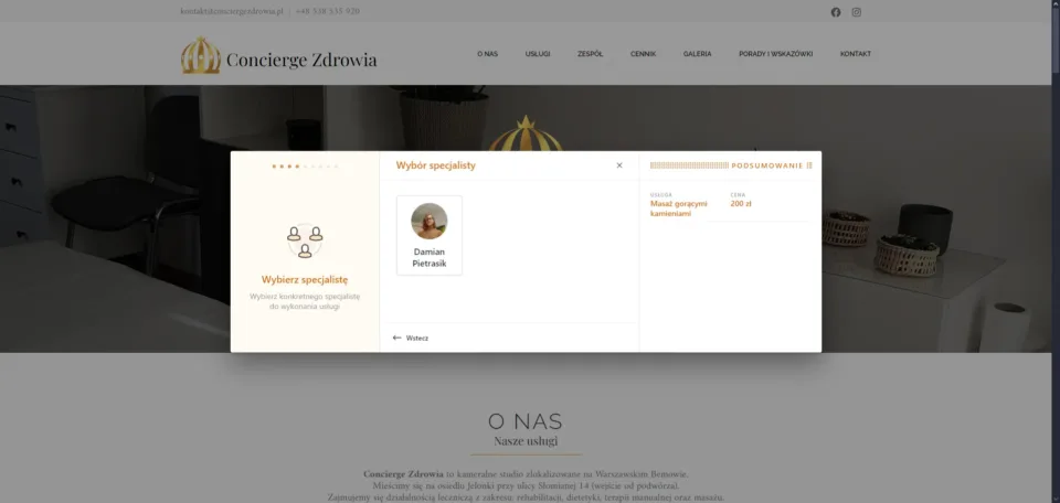Concierge Zdrowia - strona internetowa (4)