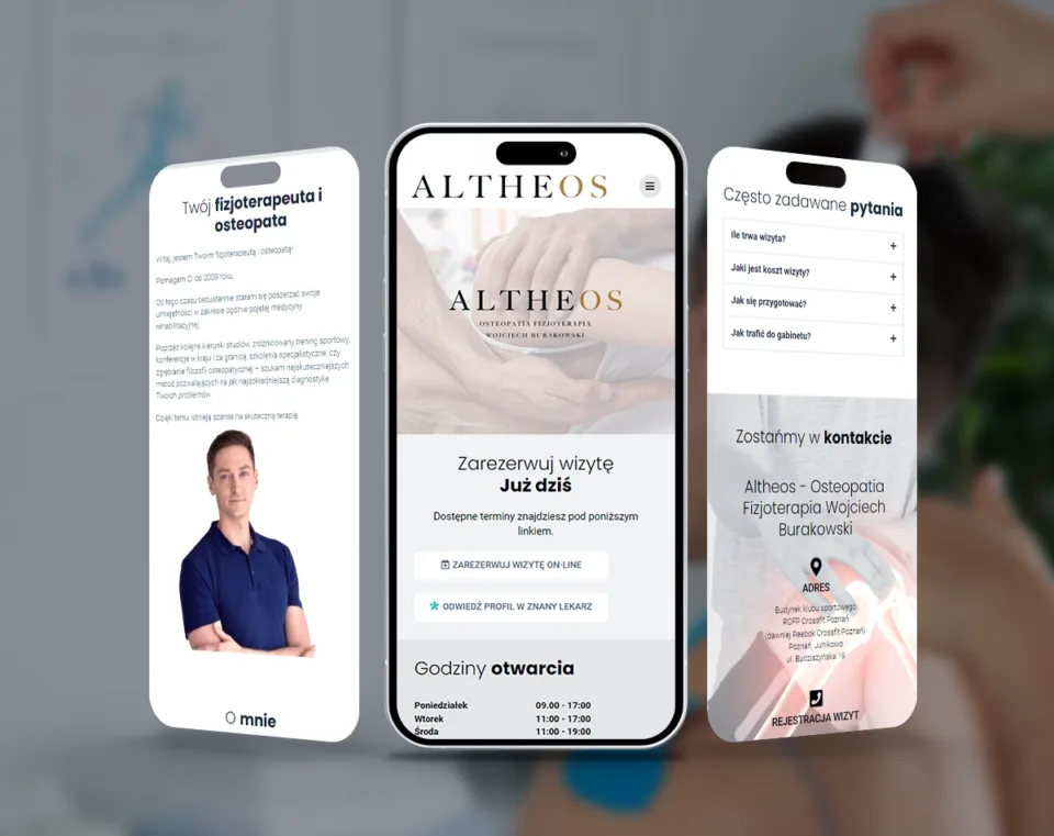 Altheos - strona internetowa (1)