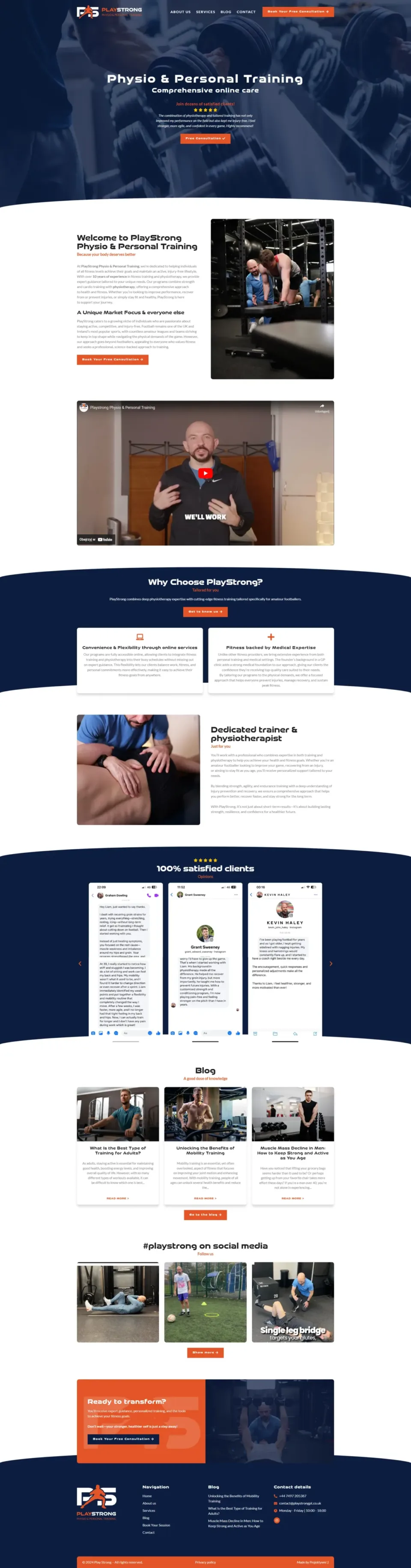 PlayStrong - strona internetowa (1)