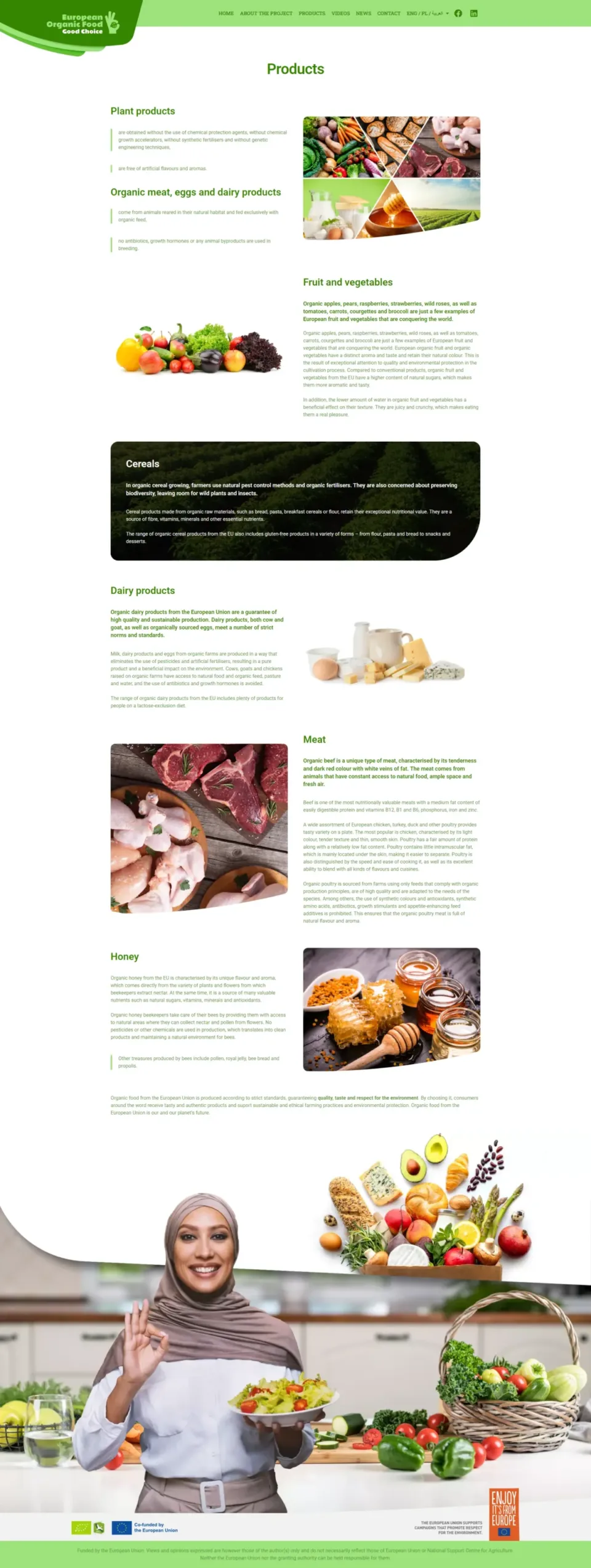 Polska Ekologia - strona internetowa: Products