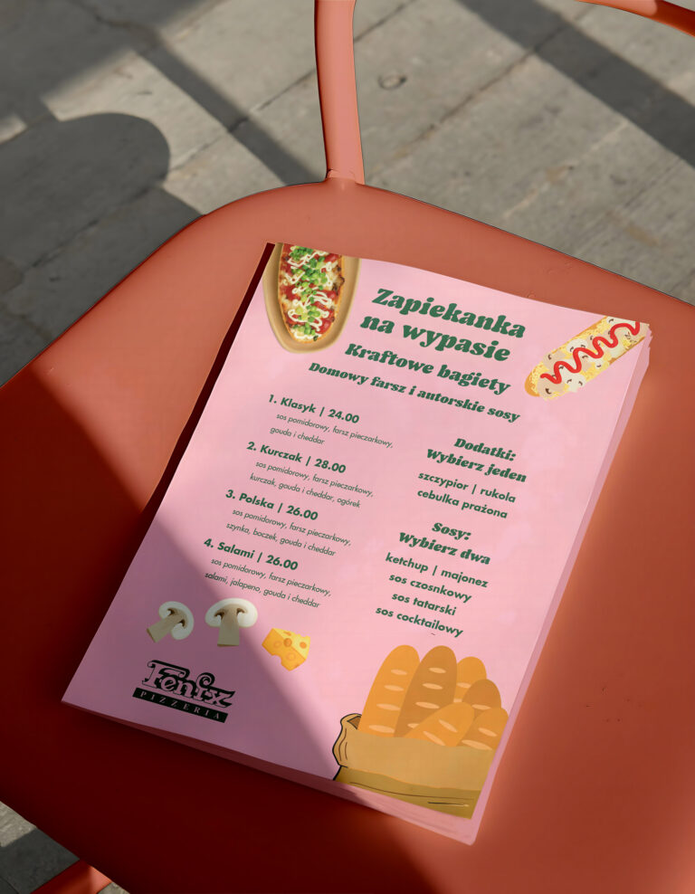 Pizzeria Fenix - realizacja Projektywni