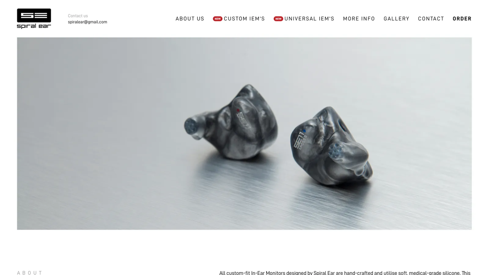 Strona Spiral Ear